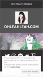 Mobile Screenshot of ohleahleah.com